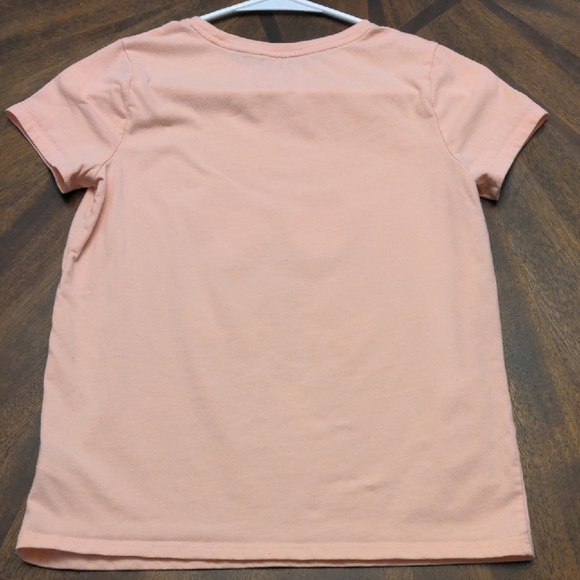 Cat & Jack Peach Bunny and Flowers Tee - Picture 4 of 4